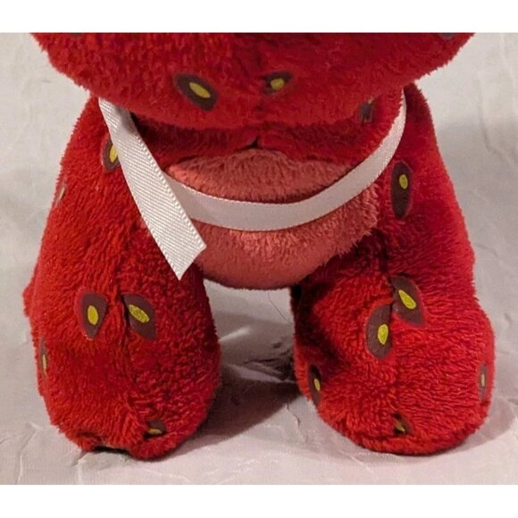 Neopets Strawberry Poogle Plushie Keyquest Stuffed Animal HTF 2008 Jakks 5" Read - Picture 8 of 13